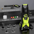 Yeryork 5000 PSI 2.5 GPM Electric Pressure Washer with Adjustable Pressure & Hose Reel