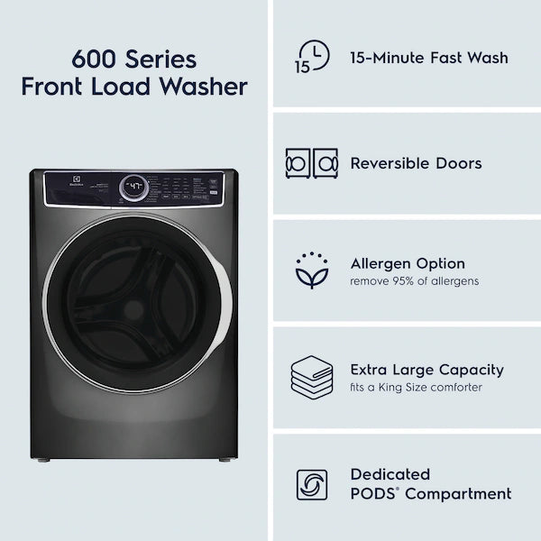 600 Series Front Load Washer with Smartboost® - 4.5 Cu. Ft.