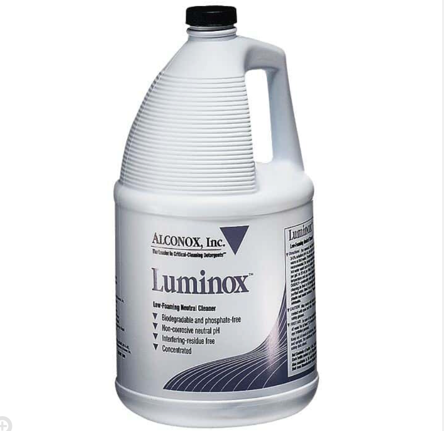 Alconox Luminox 1901 Low-Foaming Neutral Cleaner; 4 x 1 gal. Bottles/Cs