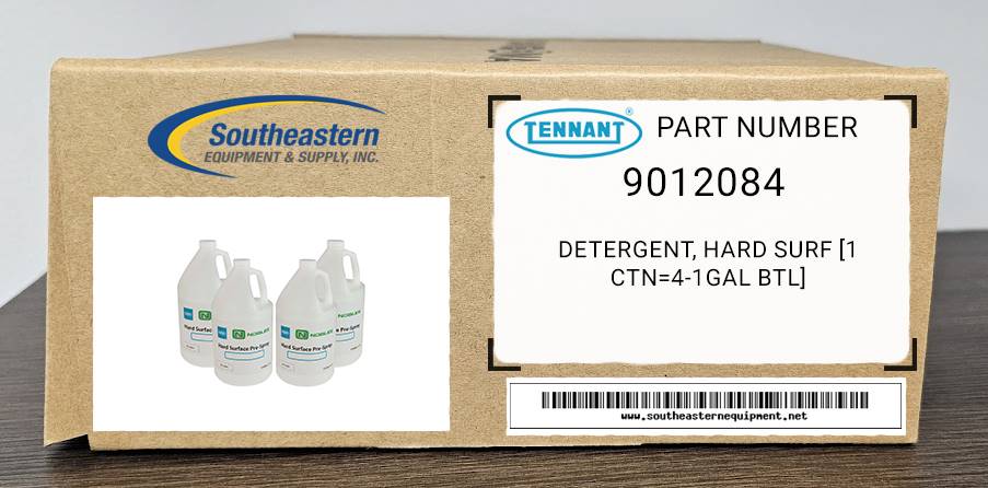 Tennant OEM Part # 9012084 Detergent, Hard Surf [1 Ctn=4-1Gal Btl]