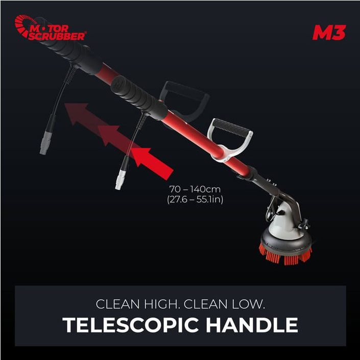 M3 Floor Scrubber Starter Kit with Free Zogics Floor Cleaner